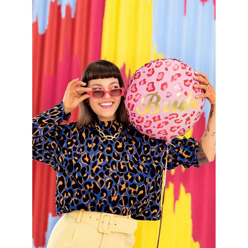 Folieballong Bride Rosa