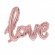 Folieballong Love Roseguld Folieballong Love Roseguld