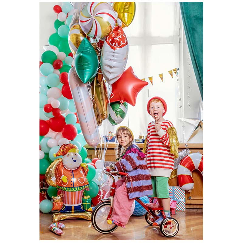 Folieballong Jultomte