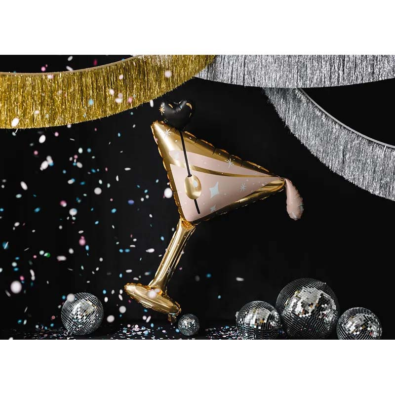 Folieballong Martini Glas