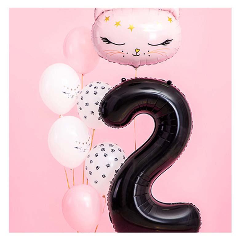 Sifferballong 2 Svart