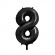 Sifferballong 8 Svart Sifferballong 8 Svart