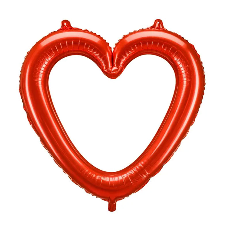 Folieballong Hjärta 
