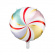 Folieballong Candy Flerfärgad Folieballong Candy Flerfärgad
