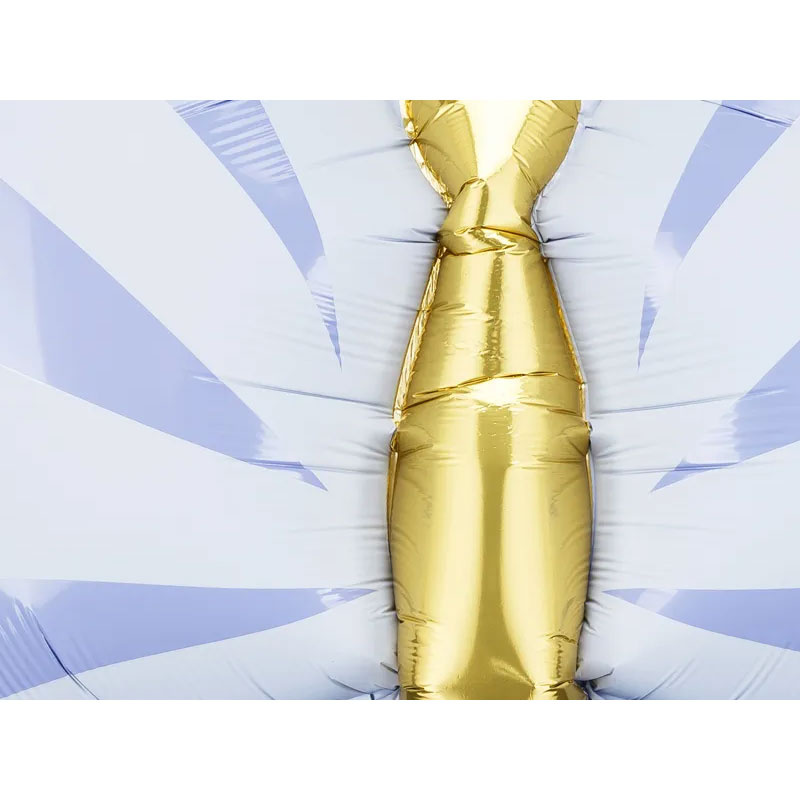 Folieballong Fjäril blå