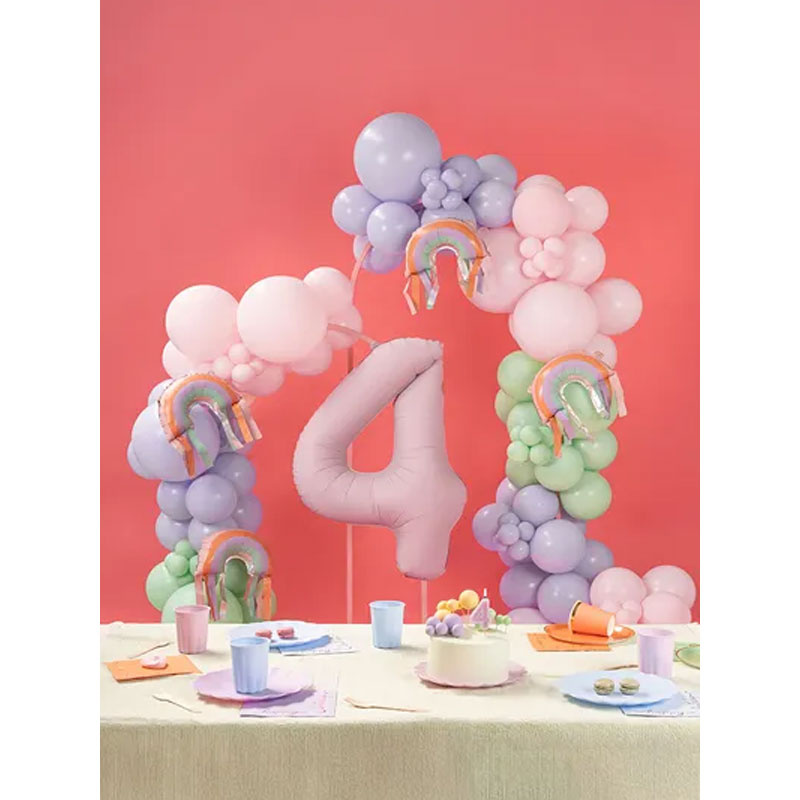 Folieballonger Regnbåge 3st