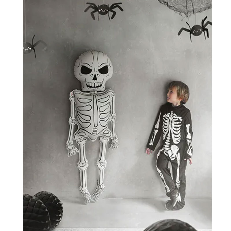 Folieballong Skelett XXL