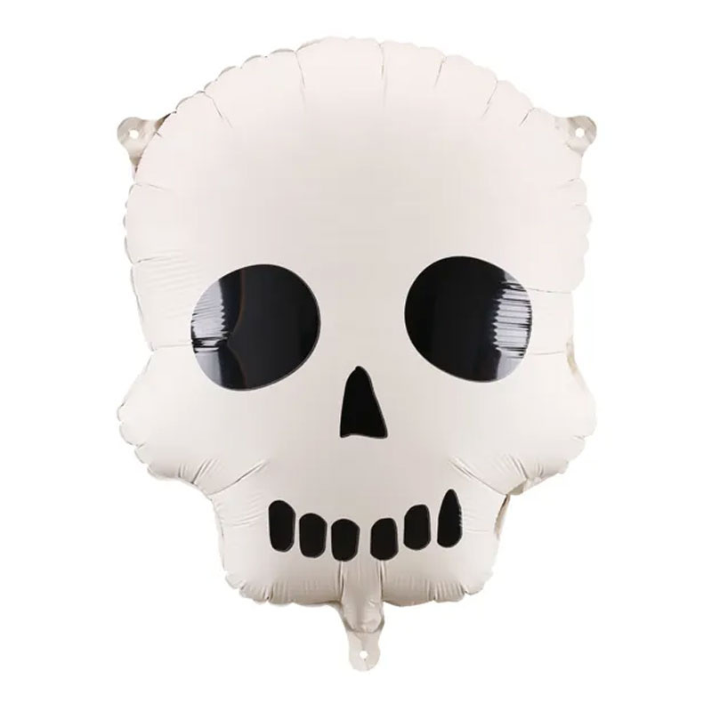 Folieballong Dödskalle