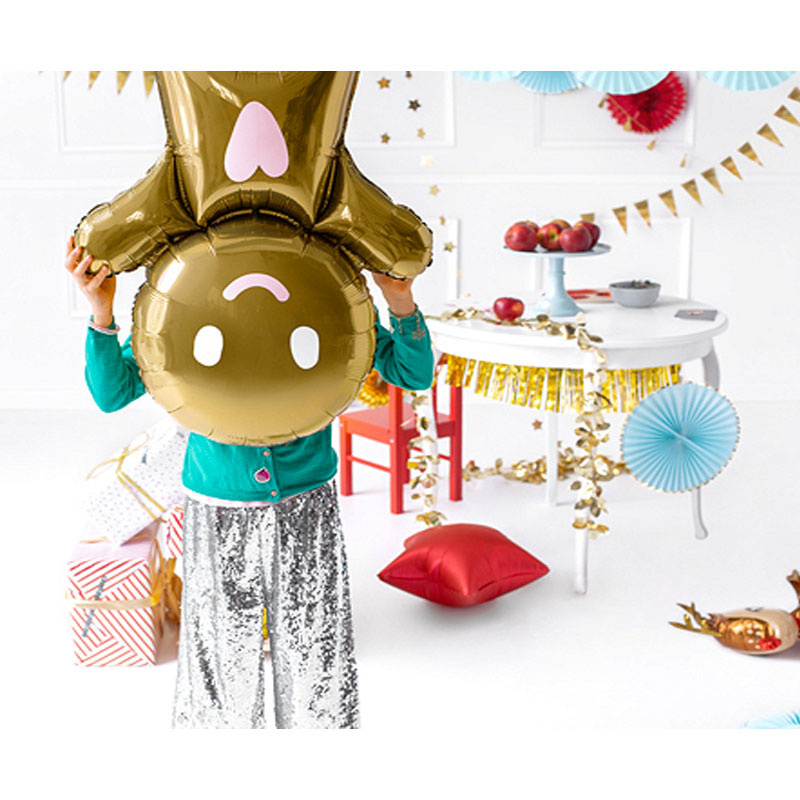 Folieballong Pepparkaksgubbe 