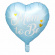 Folieballong Blue Babyshower