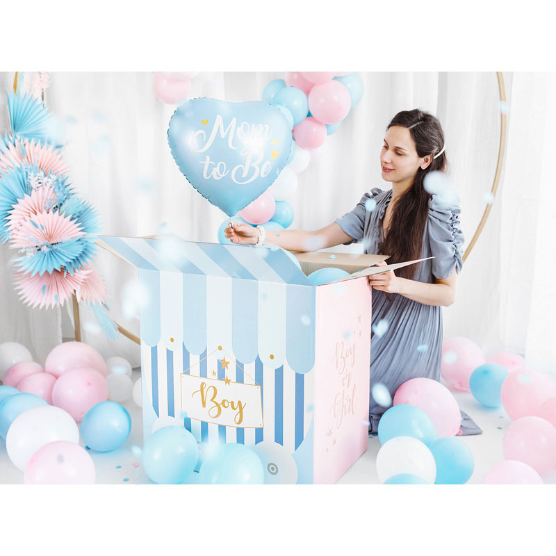 Folieballong Blue Babyshower