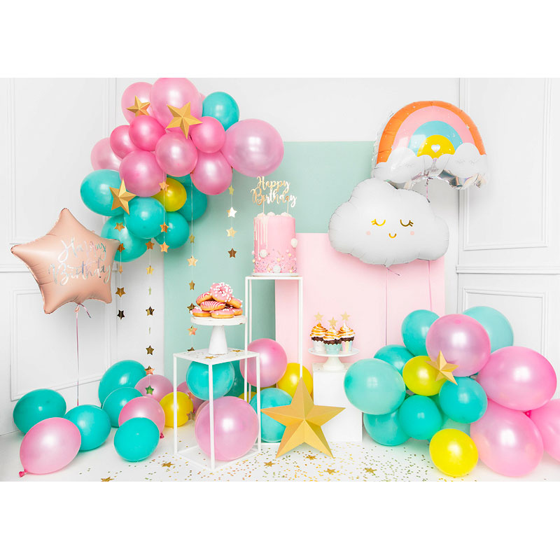 Folieballong Happy Birthday Rosa