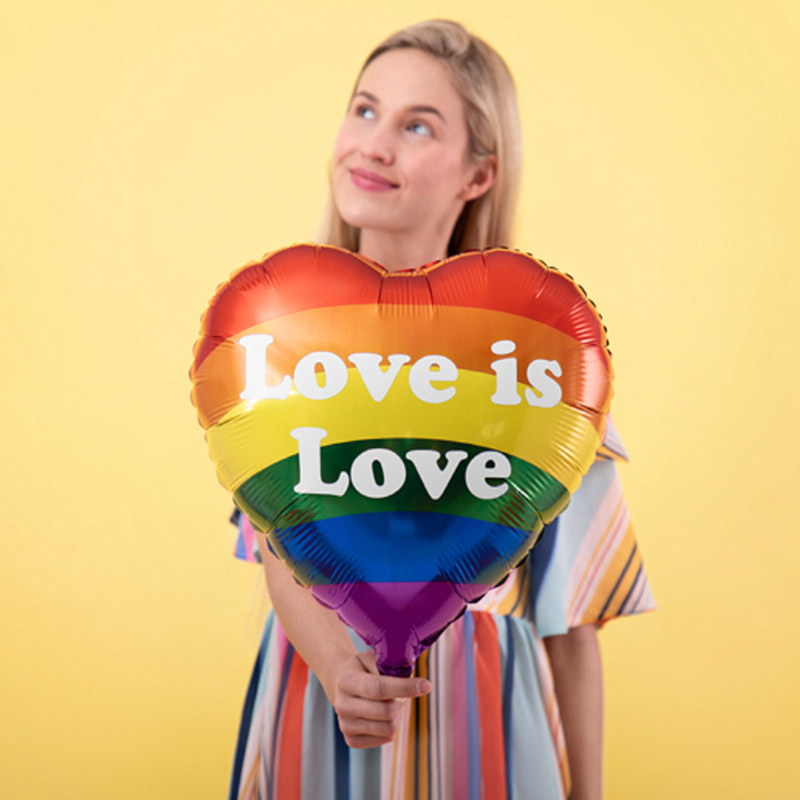 Folieballong Love is Love