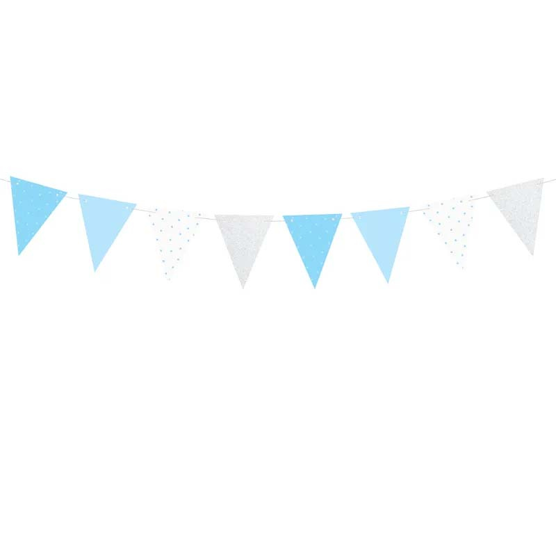 Vimpel 1st Birthday Blå