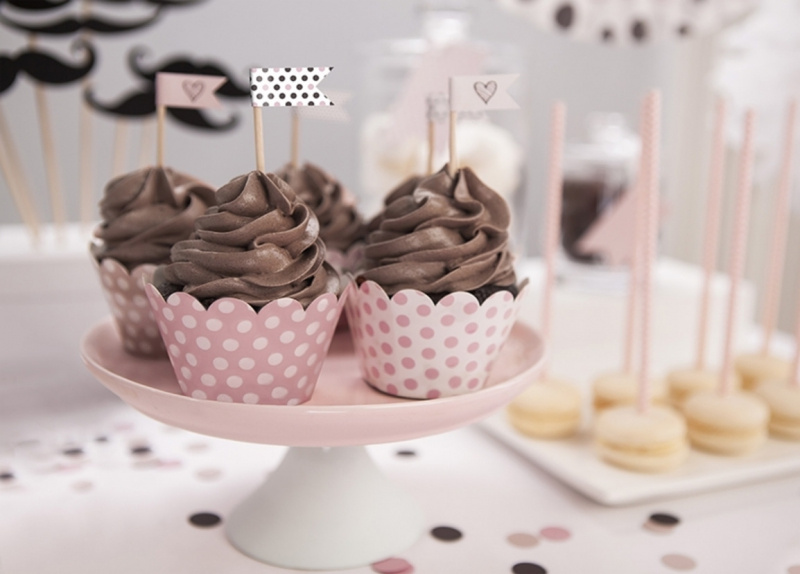 Bakformar Dots 6-pack