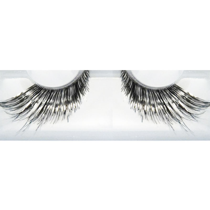 Lösögonfransar Svarta/Silver XL 252