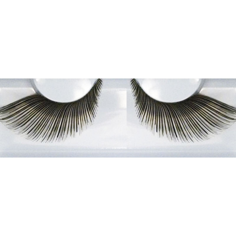 Lösögonfransar svarta/beige XL 254