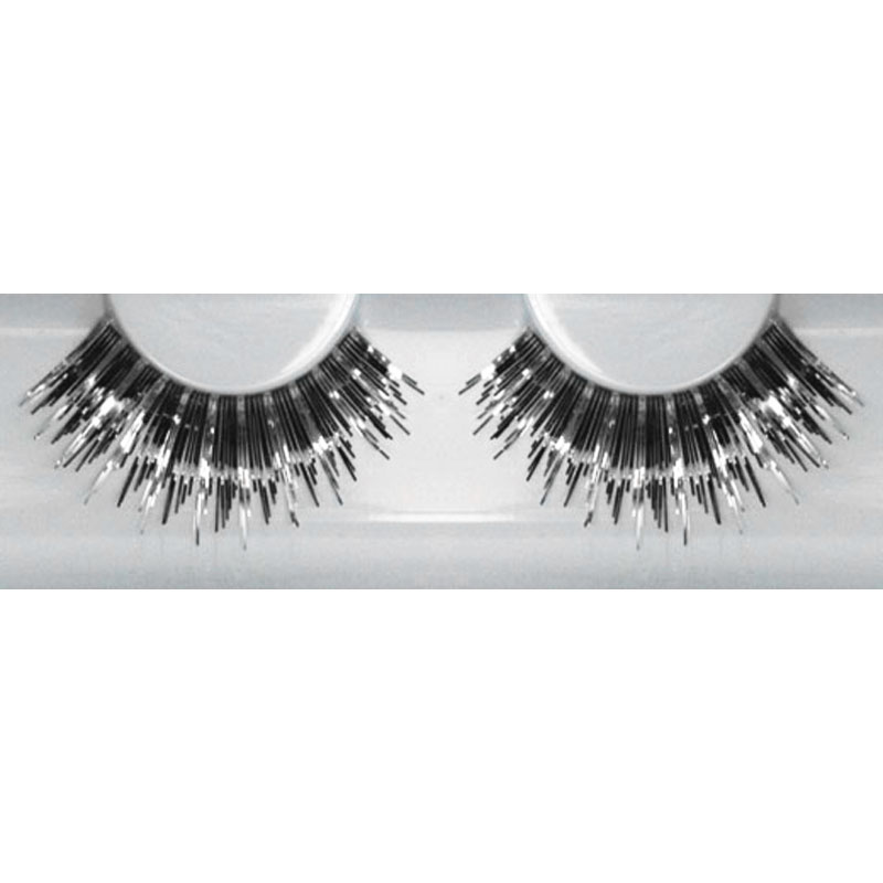 Lösögonfransar svart/silver 262