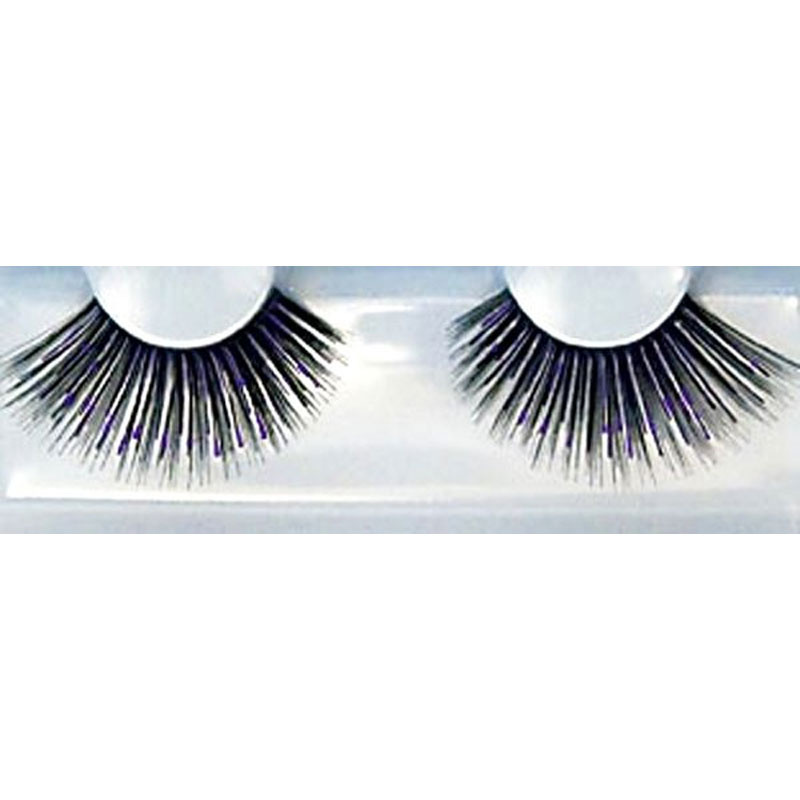 Lösögonfransar svart/lila XL 285