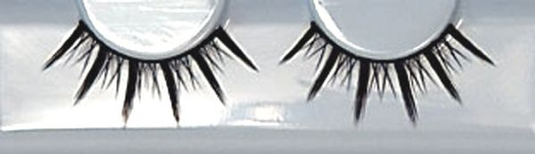 Lösögonfransar, svarta pekande