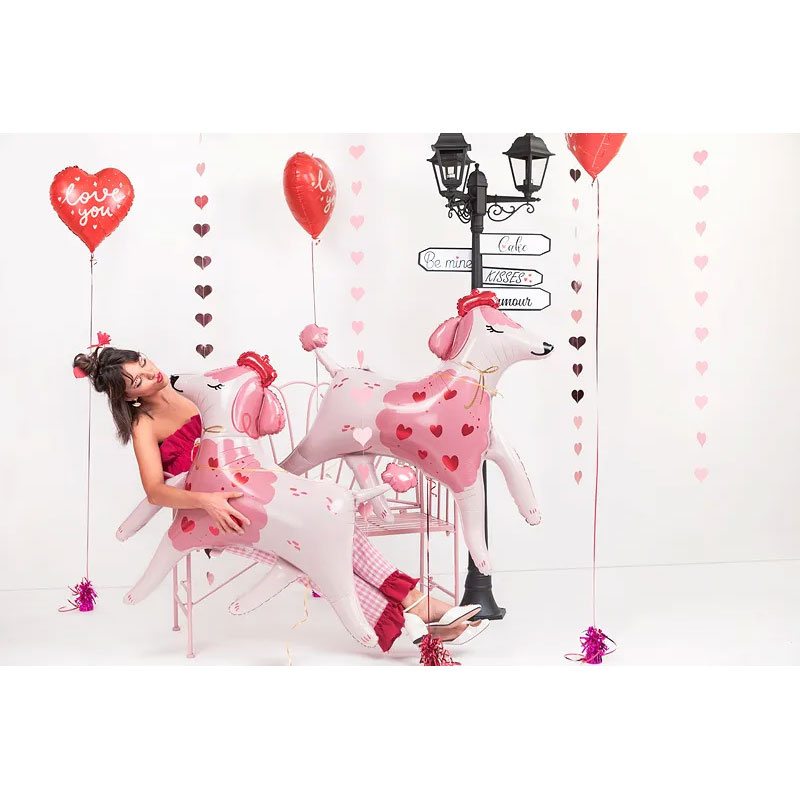 Girlang Hjärtan Roseguld