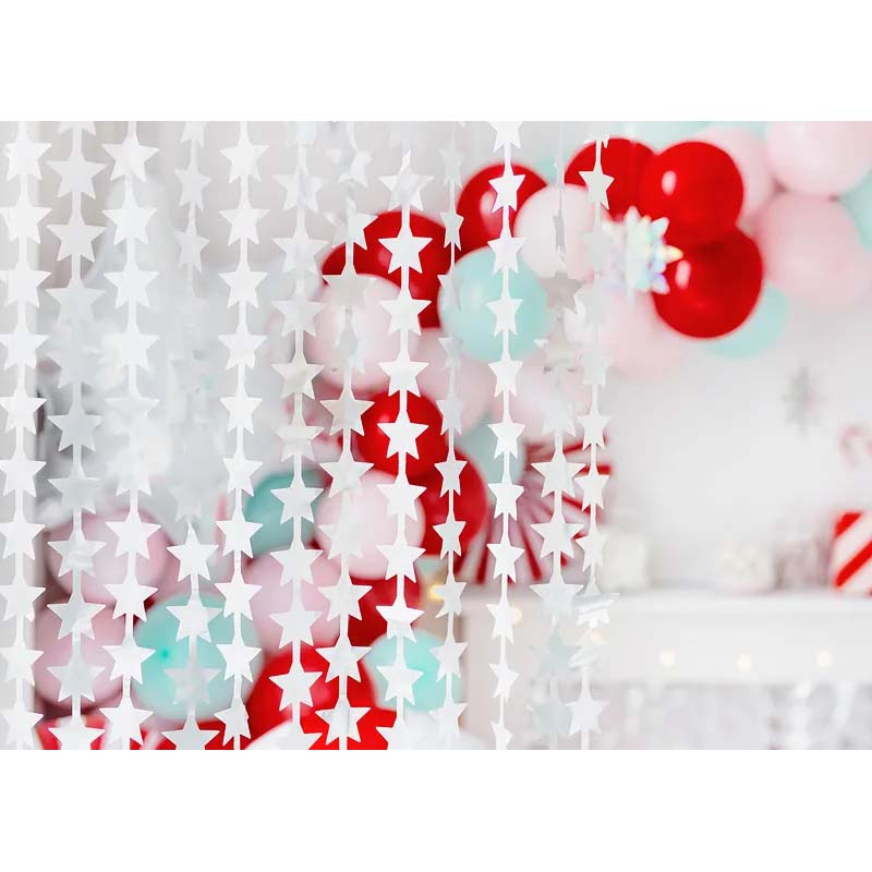 Backdrop Stjärnor Silver