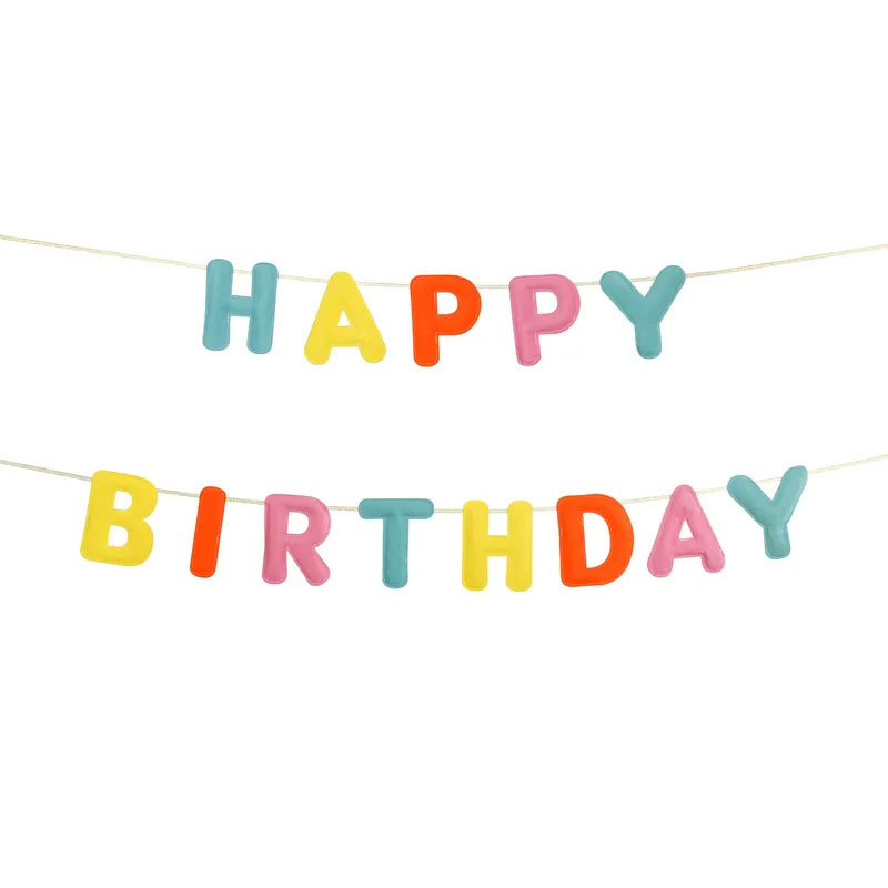 Tyggirlang Happy Birthday Rainbow