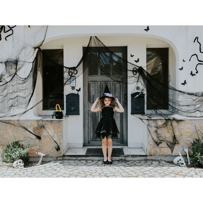 Dekorationstyg Svart