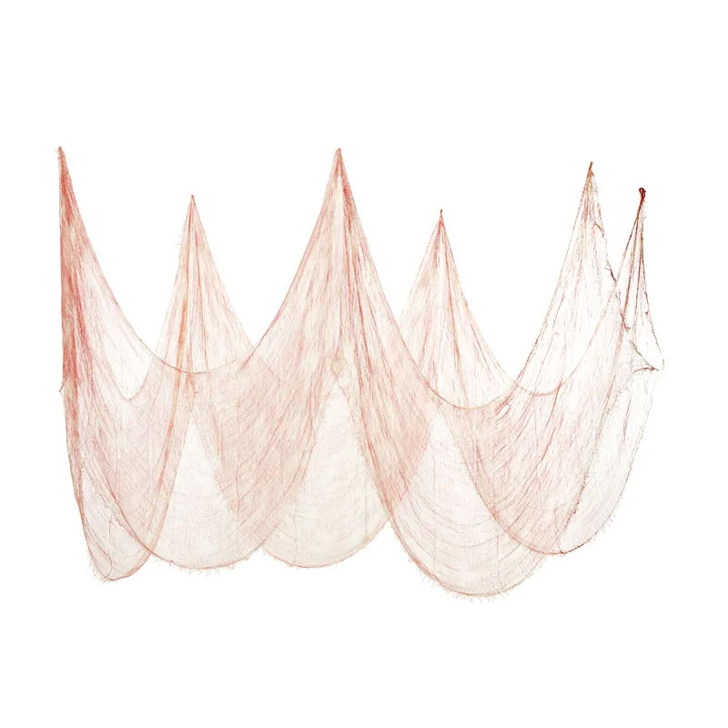 Dekorationstyg Beige, blodflammig