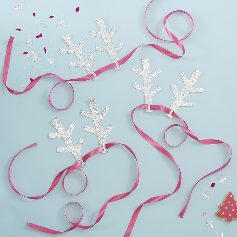 Hårband Renar 5-pack