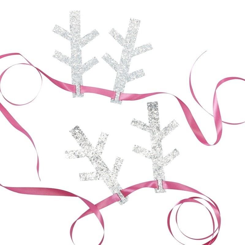 Hårband Renar 5-pack