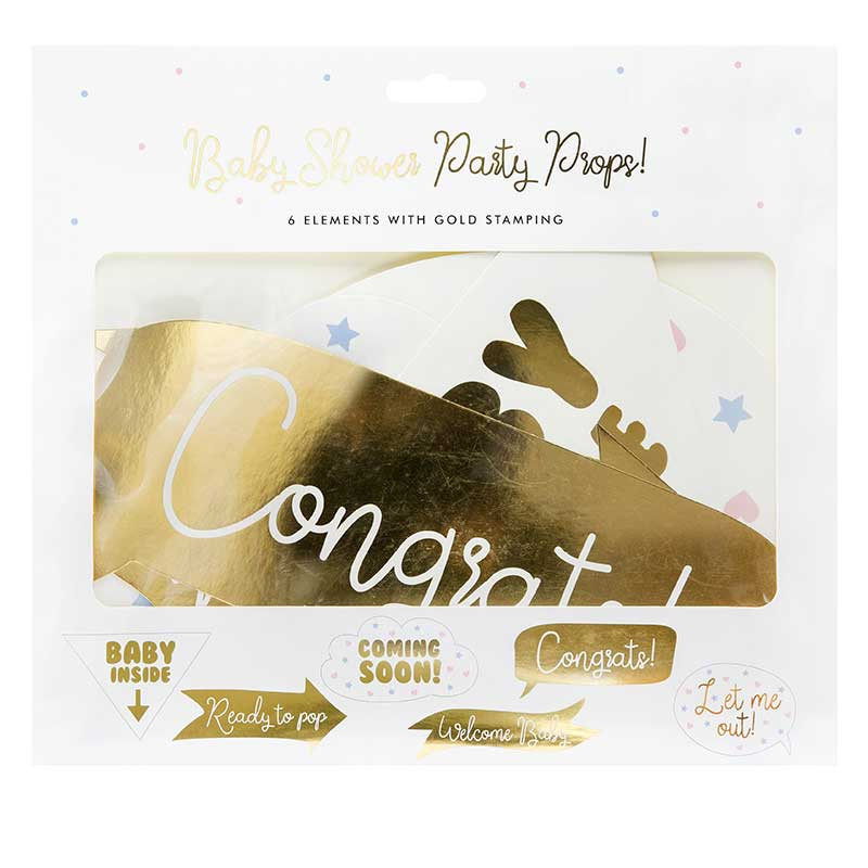 Photoprops Babyshower