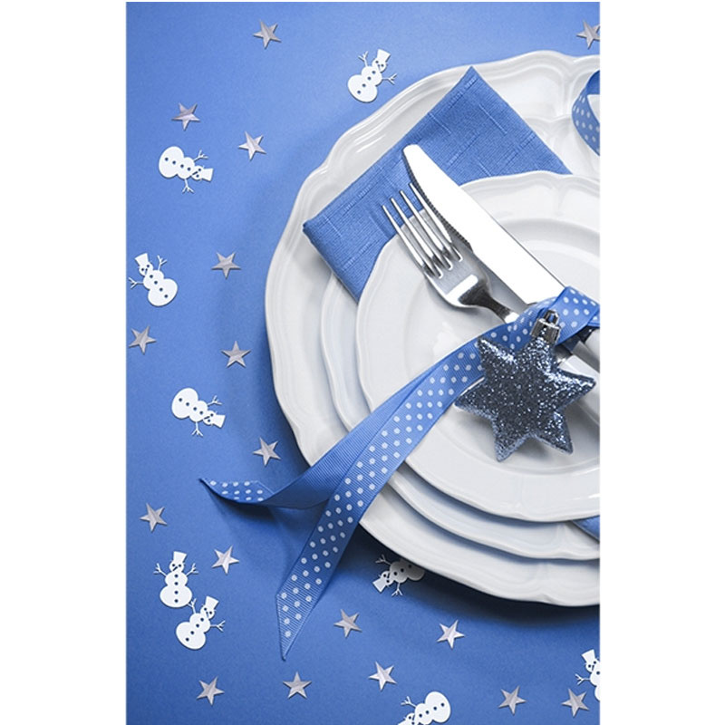 Konfetti Snögubbar och Stjärnor