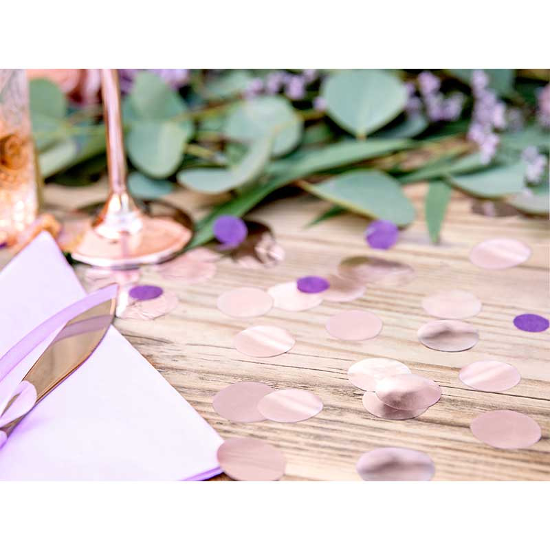 Konfetti Roséguld