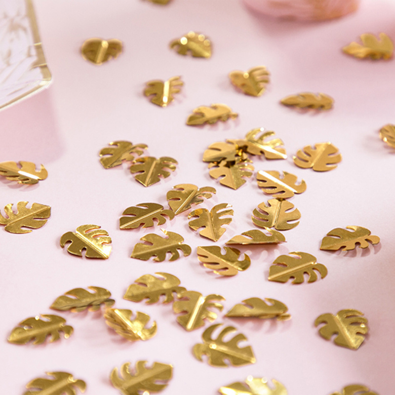 Konfetti Löv Guld
