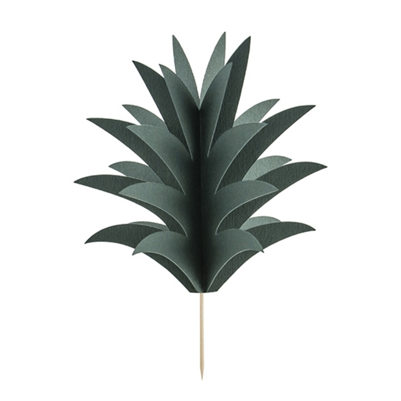 Ananas Cupcake dekoration