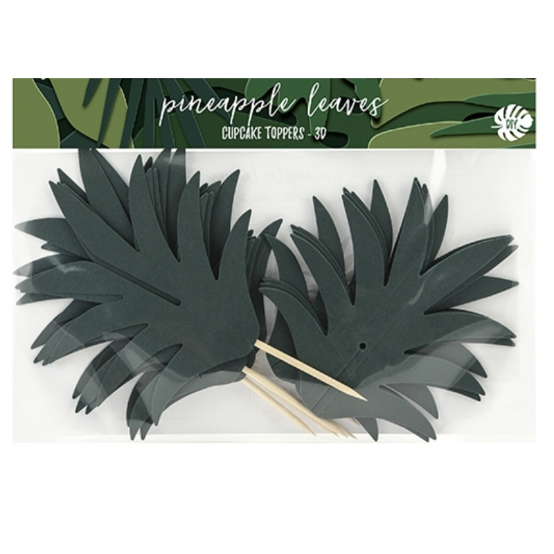 Ananas Cupcake dekoration