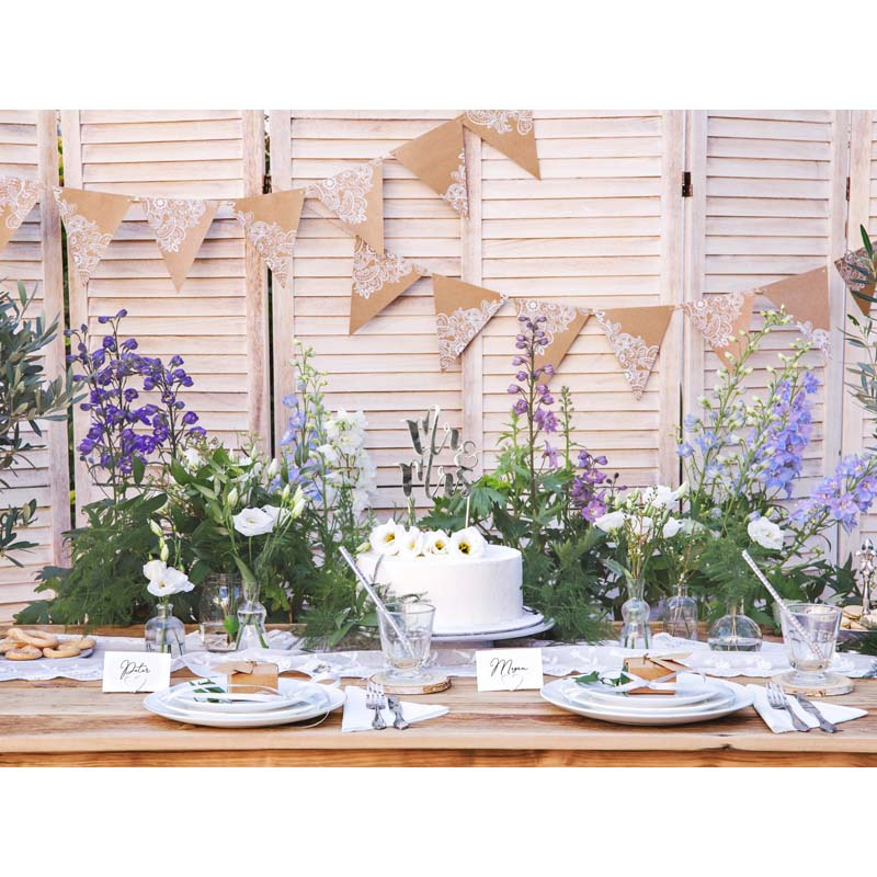 Tårtdekoration Mr & Mrs