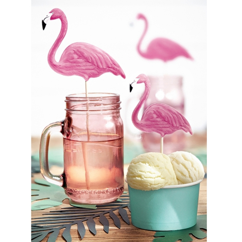 Flamingo Cake Toppers