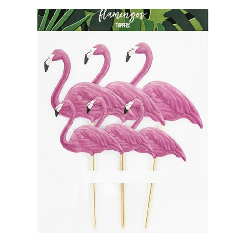Flamingo Cake Toppers