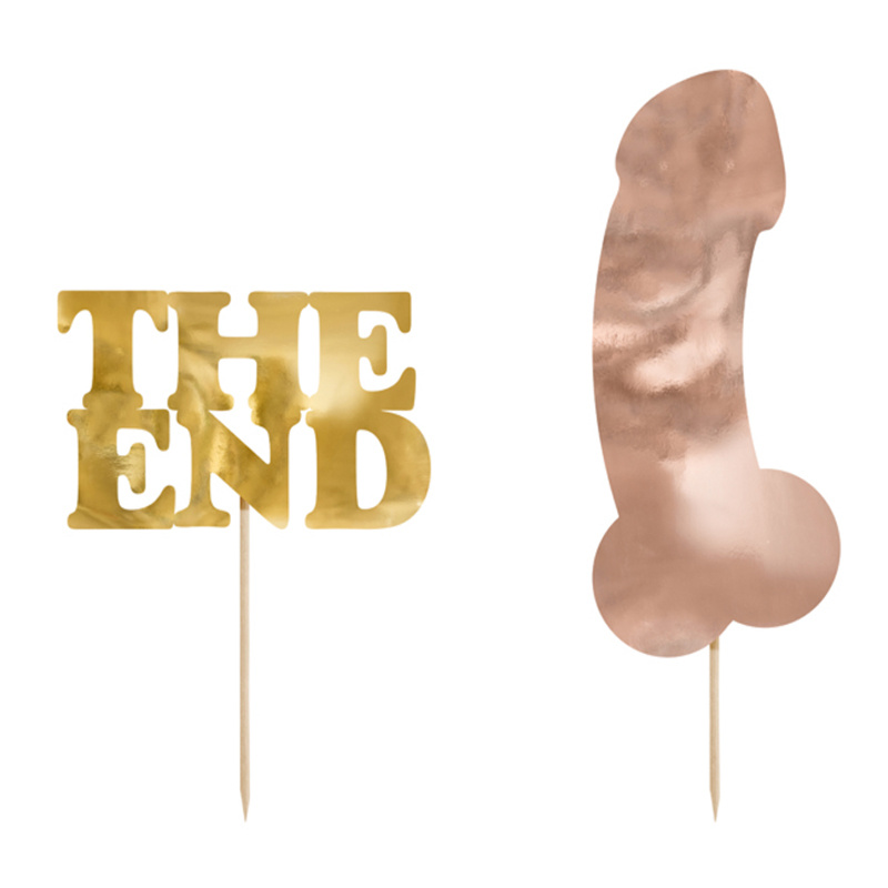 Tårtdekoration Same Penis Forever