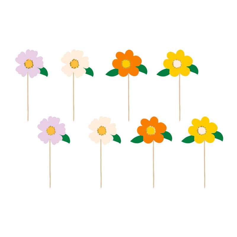 Cake Toppers Flowers