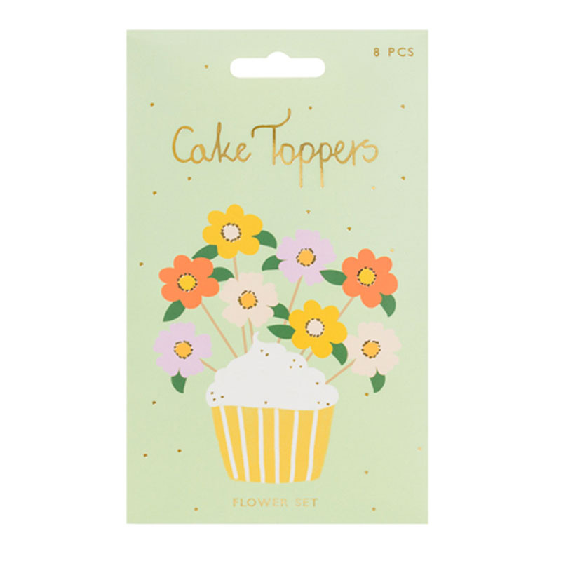 Cake Toppers Flowers