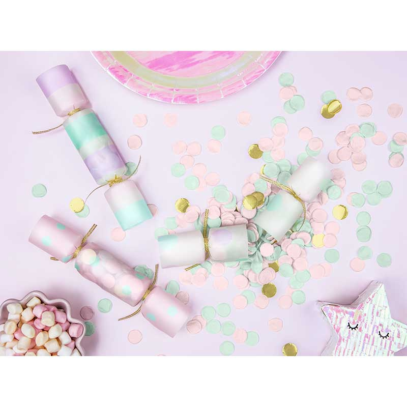 Konfetti Crackers Pastell