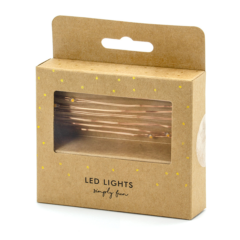 Ljusslinga LED Roséguld 