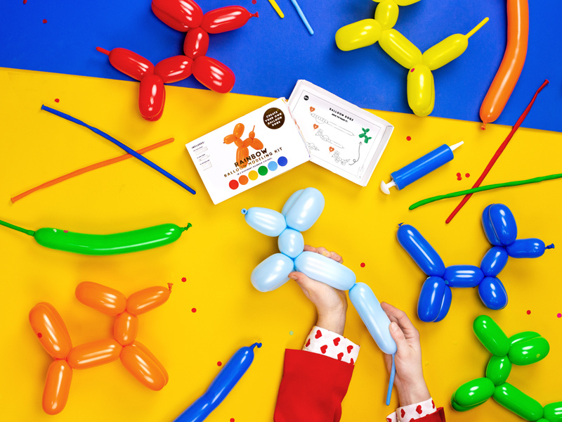 Figurballonger Färgade 30-pack