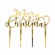 Cake Topper - Merry Christmas Cake Topper - Merry Christmas