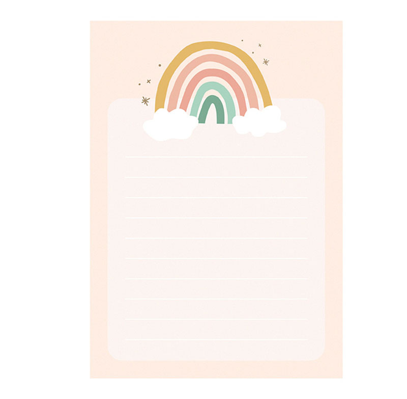 Noterings block självhäftande 6-pack