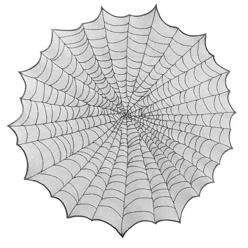 Bordsduk Spindelnät