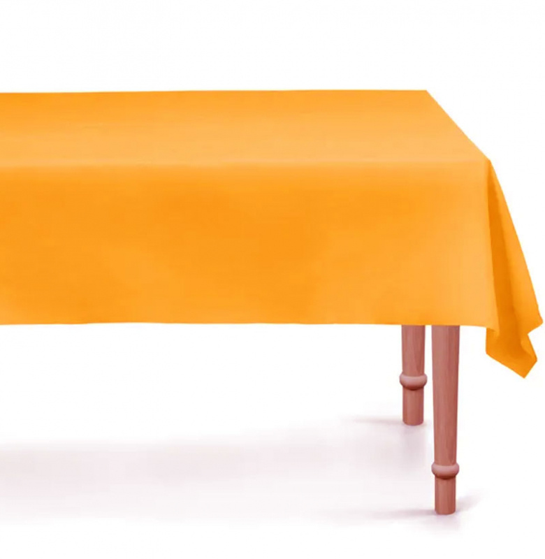 Bordsduk orange 137x183 cm.